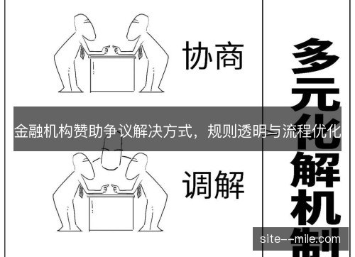 金融机构赞助争议解决方式，规则透明与流程优化